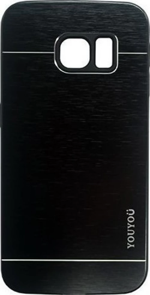 Youyou Μεταλλική Μαύρο (Samsung Galaxy S6 Edge)