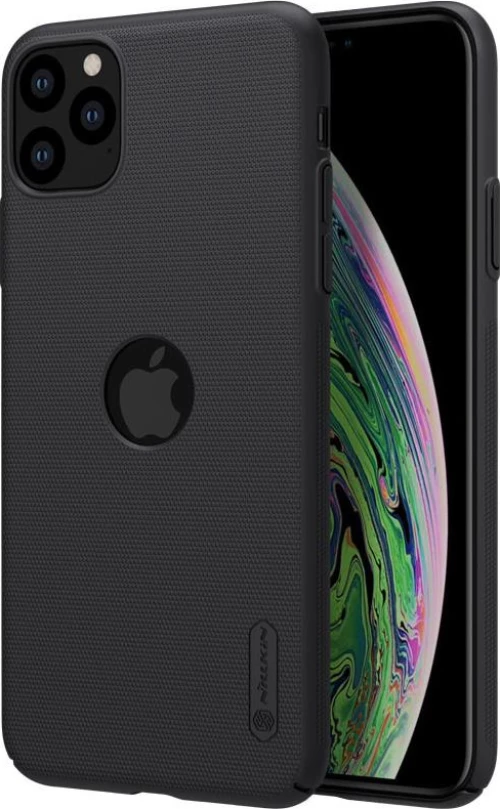 Nillkin Super Frosted Logo Cutout Back Cover Πλαστικό Μαύρο (iPhone 11 Pro)