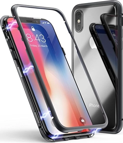Wozinsky Magneto Full Body Bumper Μαύρο (iPhone XS Max)