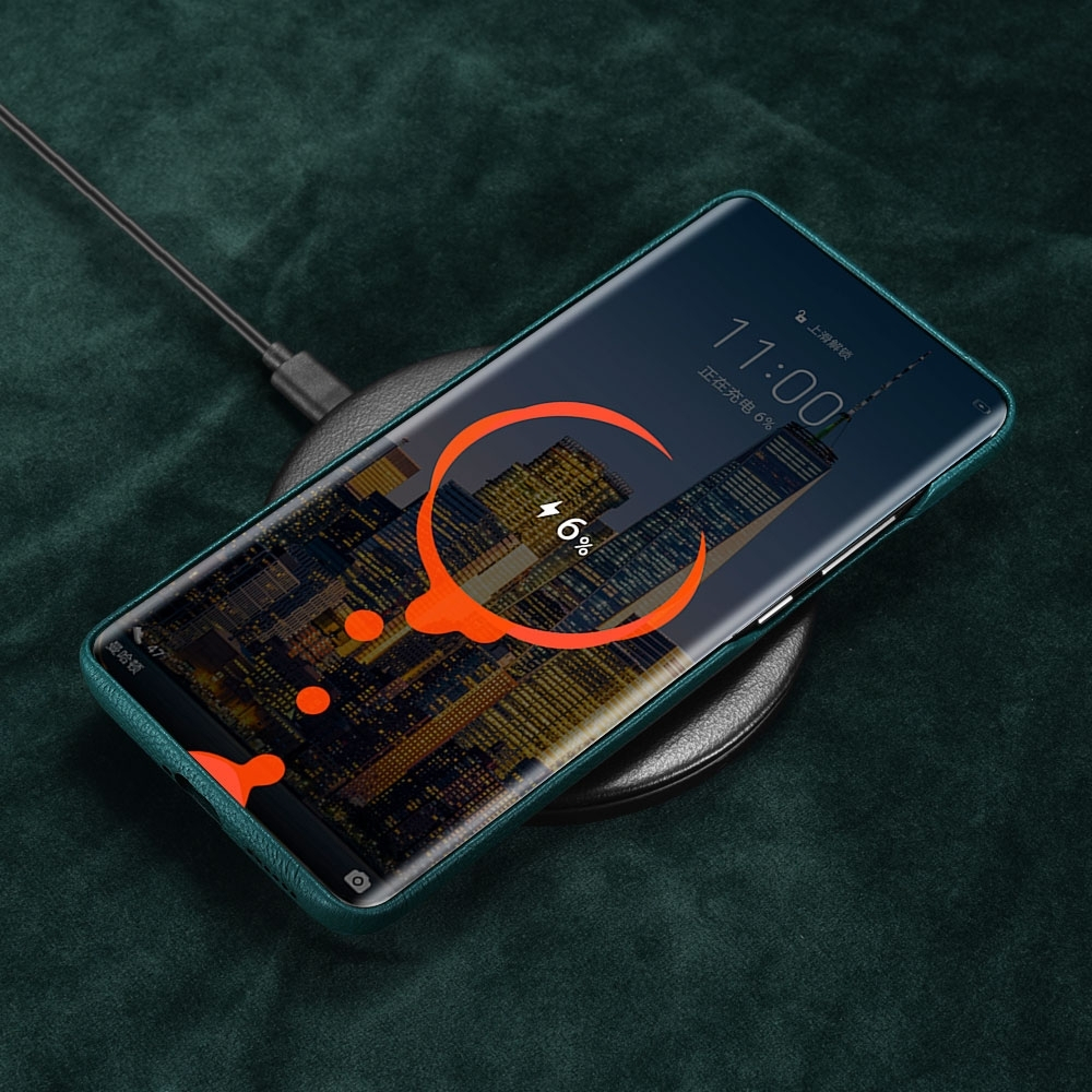 iCarer Grained Series Back Cover Πράσινο (Huawei P40 Pro)