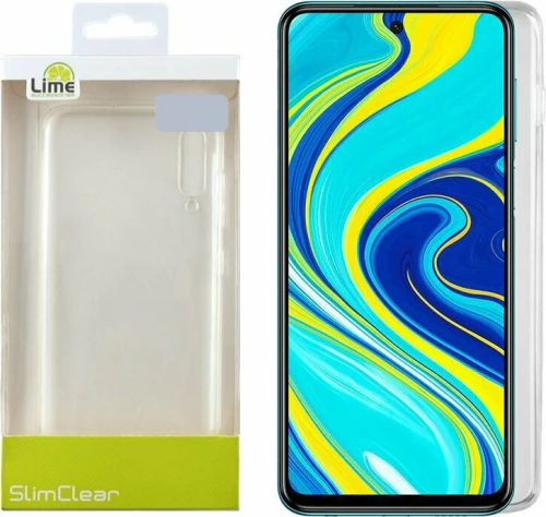 Lime Back Cover Σιλικόνης Διάφανο (Redmi Note 9S / 9 Pro / 9 Pro Max)