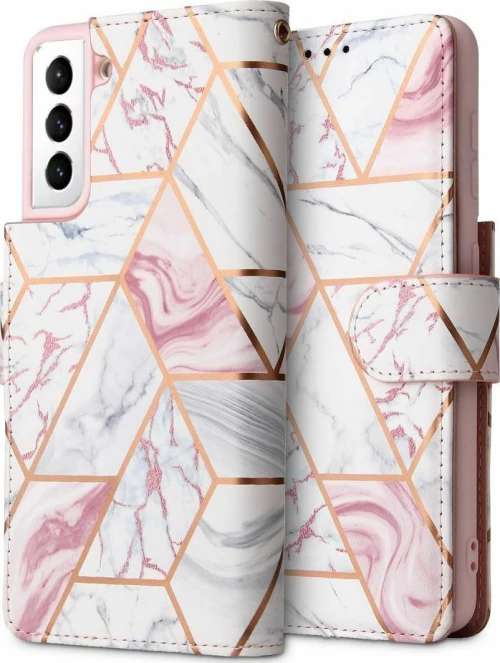 Tech-Protect Wallet Δερματίνης Marble (Galaxy S21 5G)