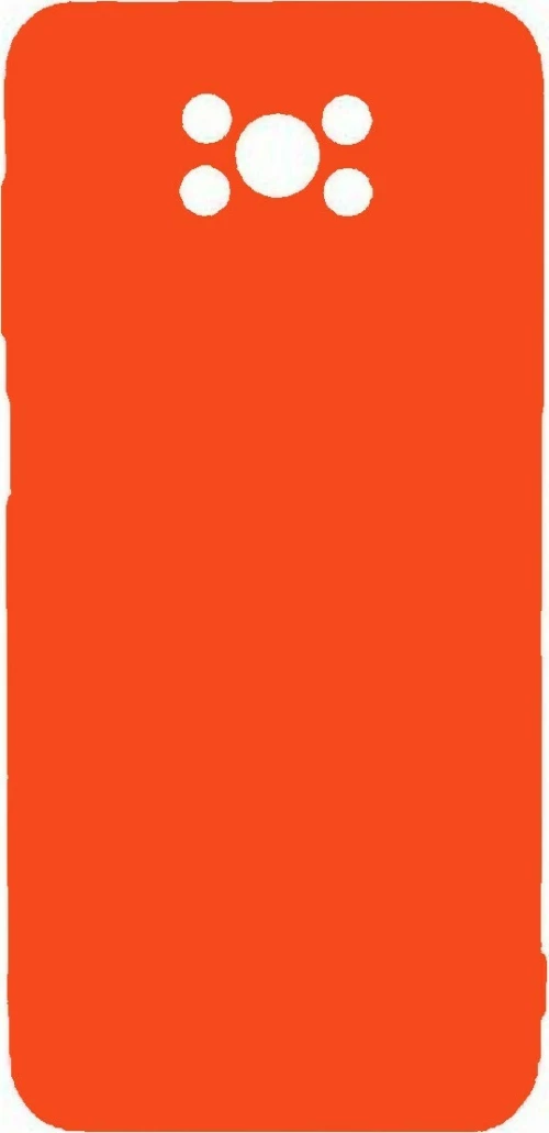 Soft Touch Xiaomi Poco X3/X3 Pro orange