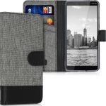 KWmobile Wallet Γκρι/Μαύρο (Nokia 1 Plus)