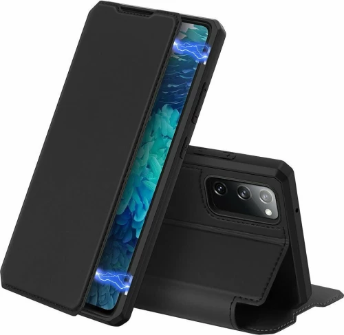 Dux Ducis Skin X Book Δερματίνης Μαύρο (Galaxy S20 FE)