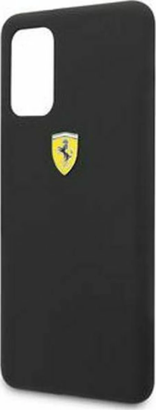 Ferrari SF Back Cover Σιλικόνης Μαύρο (Galaxy S20+)