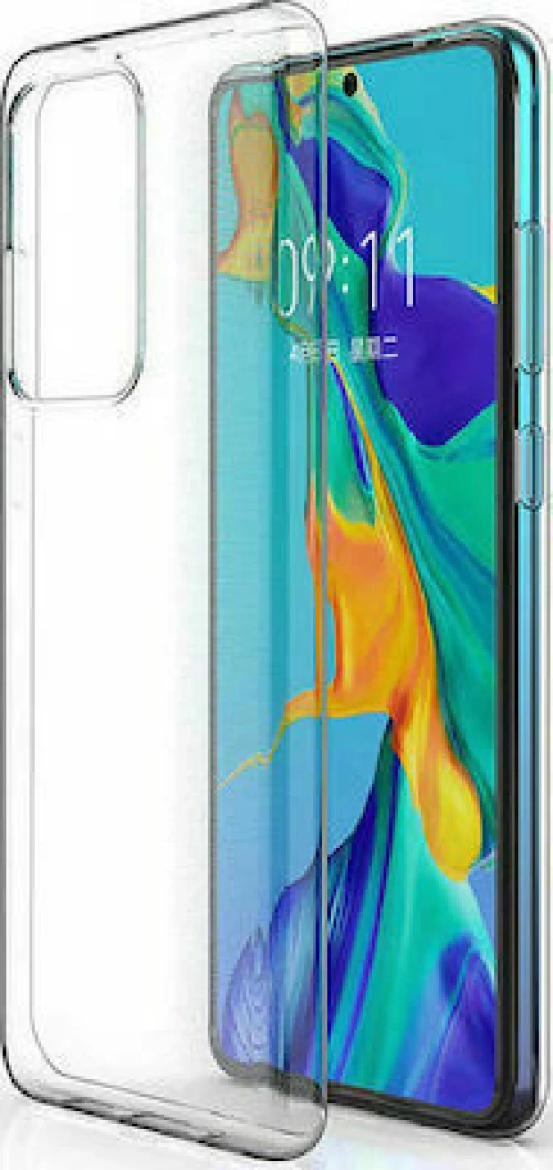 Forcell Antibacterial Back Cover Σιλικόνης Διάφανο (Galaxy S20)