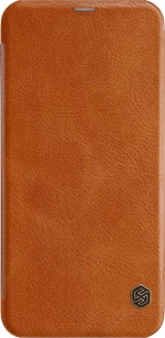 Nillkin Qin Book Καφέ (Galaxy J6+)