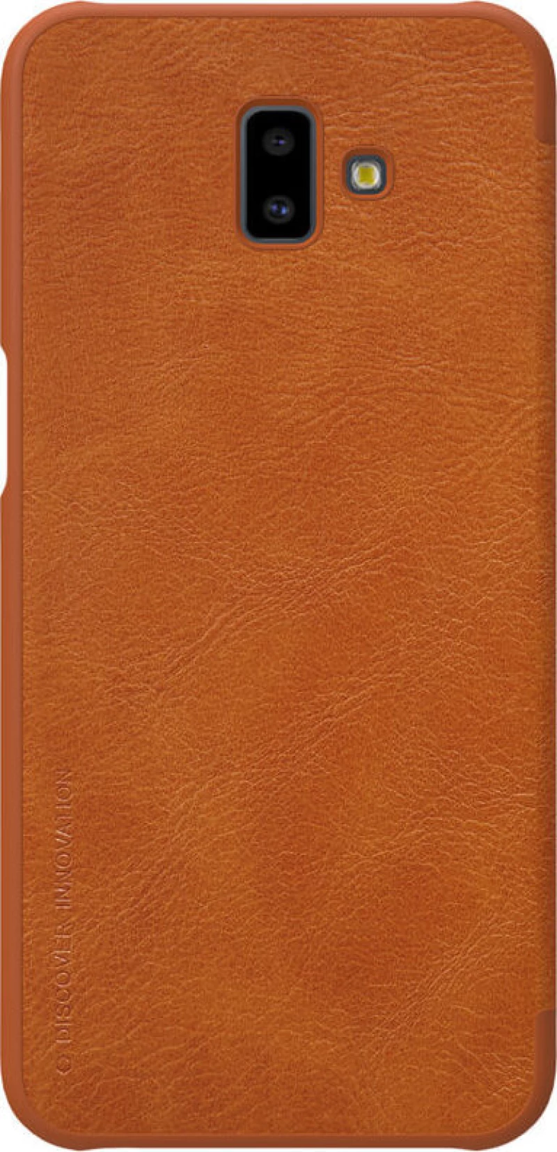 Nillkin Qin Book Καφέ (Galaxy J6+)