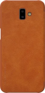Nillkin Qin Book Καφέ (Galaxy J6+)