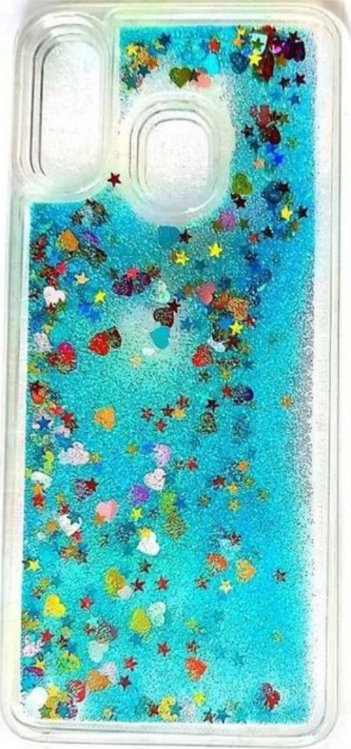 Liquid Back Cover Σιλικόνης Μπλε (Galaxy A40)