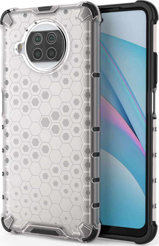 Hurtel Honeycomb Back Cover Συνθετική Ανθεκτική Διάφανο (Xiaomi Mi 10T Lite)