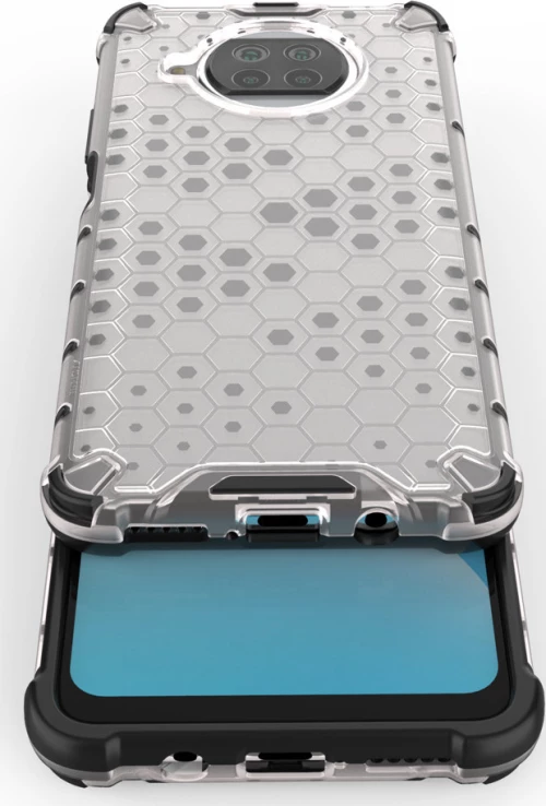 Hurtel Honeycomb Back Cover Συνθετική Ανθεκτική Διάφανο (Xiaomi Mi 10T Lite)