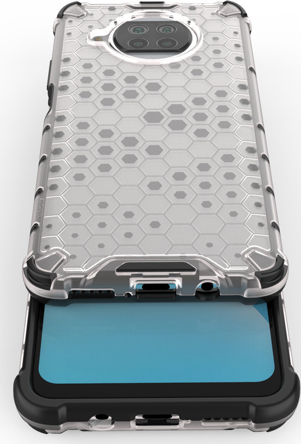 Hurtel Honeycomb Back Cover Συνθετική Ανθεκτική Διάφανο (Xiaomi Mi 10T Lite)