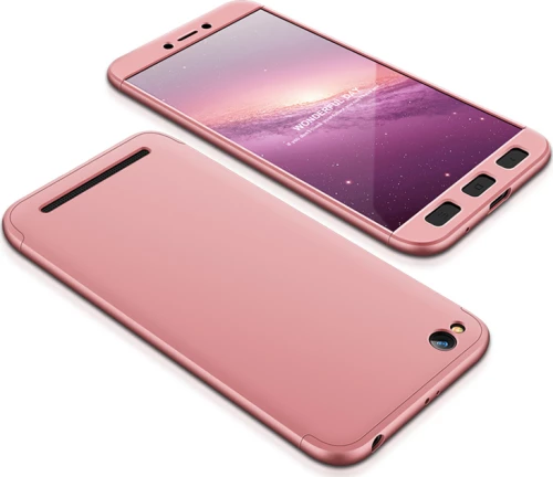 360 Full Cover Rose Gold (Xiaomi Redmi 5A)