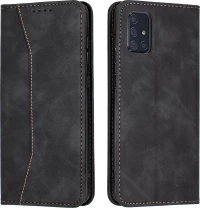 Bodycell Wallet Δερματίνης Μαύρο (Galaxy A71)