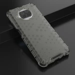Hurtel Honeycomb Back Cover Συνθετική Ανθεκτική Μαύρο (Xiaomi Mi 10T Lite)