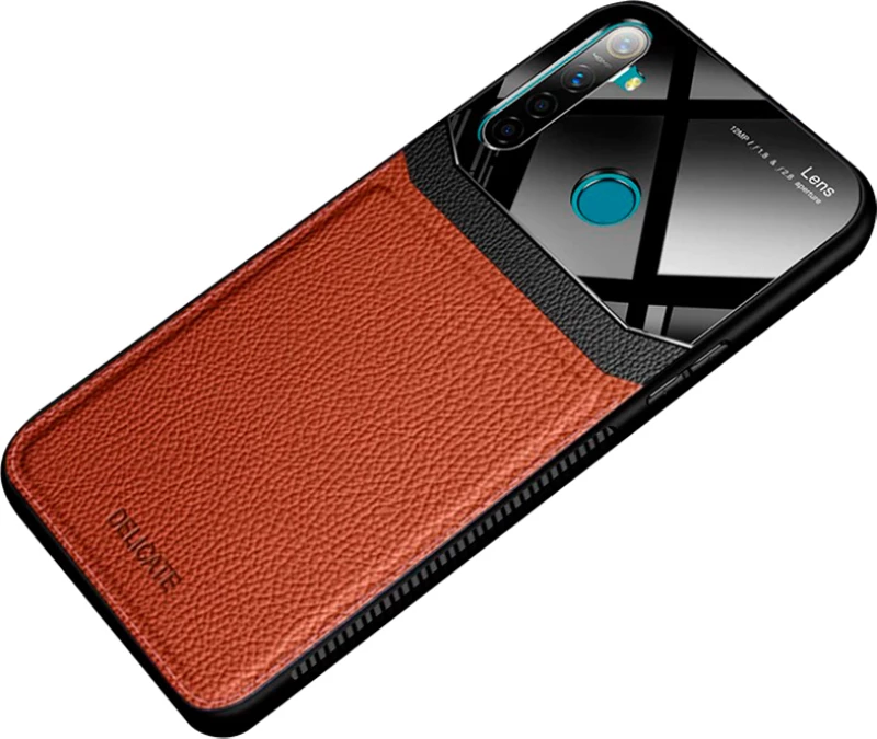 Bodycell Plexiglass Back Cover Καφέ (Redmi Note 8T)