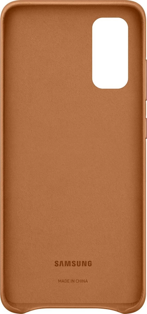 Samsung Leather Cover Καφέ (Galaxy S20)