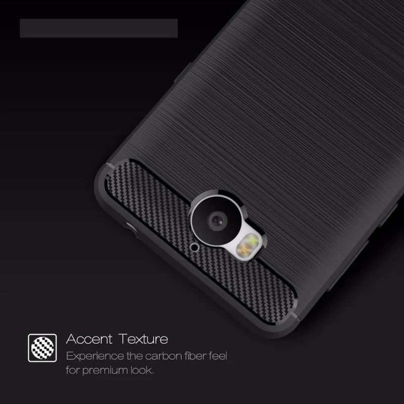 Carbon Brushed Μαύρο (Huawei Y6 2017)