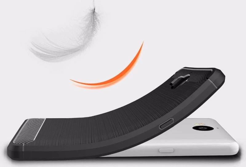 Carbon Brushed Μαύρο (Huawei Y6 2017)