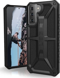 UAG Monarch Back Cover Πλαστικό Ανθεκτική Μαύρο (Galaxy S21+ 5G)