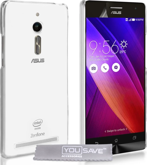 YouSave Accessories Ultra Thin Clear Gel Case (Zenfone 2)