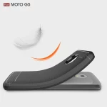 Carbon Fibre Brushed Μαύρο (Moto G5)