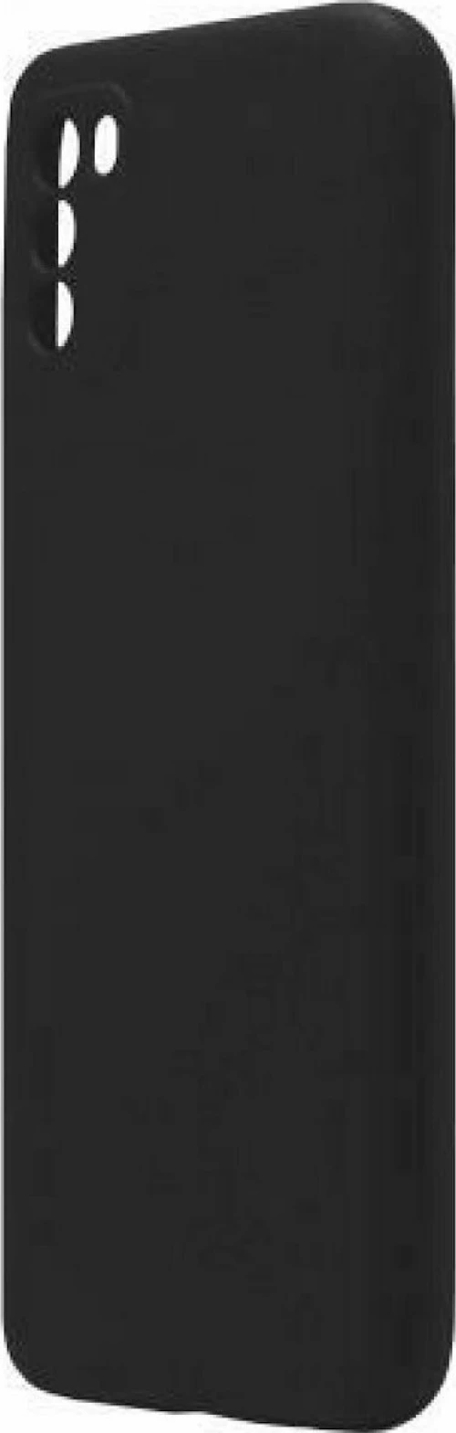 iNOS Liquid Back Cover Σιλικόνης Μαύρο (Poco M3 / Redmi 9T)