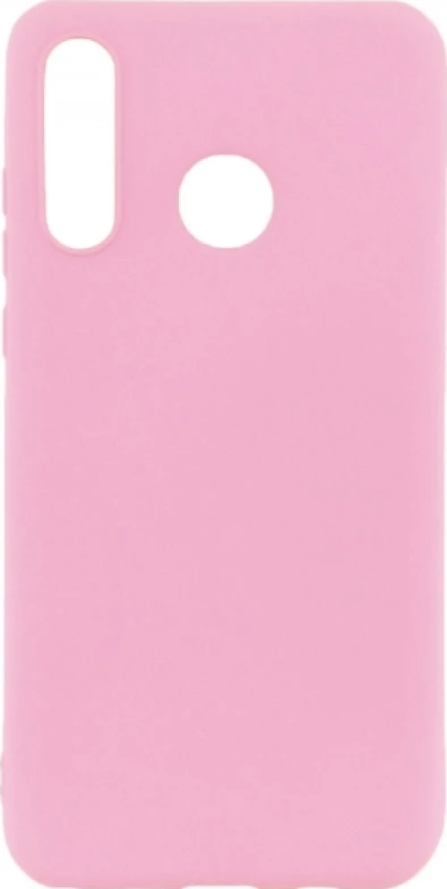 Matt Back Cover Σιλικόνης Ροζ (Huawei P30 Lite)