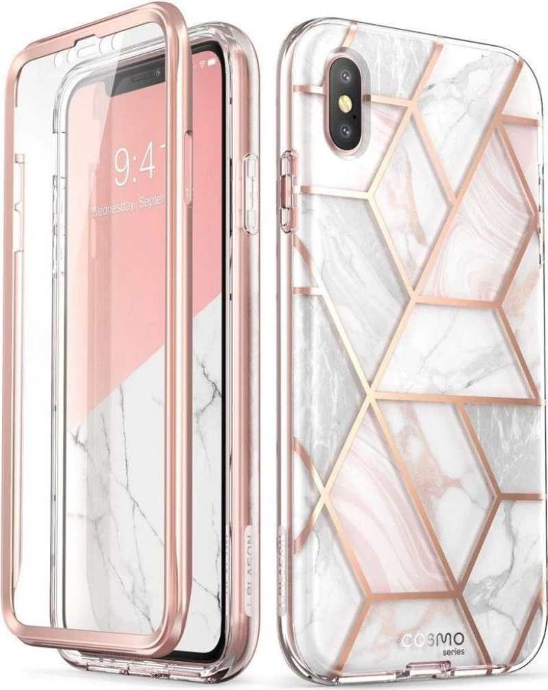 Supcase Cosmo 360 Full Cover Marble (iPhone X / Xs)