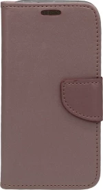 Book Δερματίνης Ροζ Χρυσό (Galaxy A41)