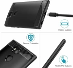 Carbon Brushed Μαύρο (Xperia L2)