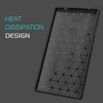 Carbon Brushed Μαύρο (Xperia L2)