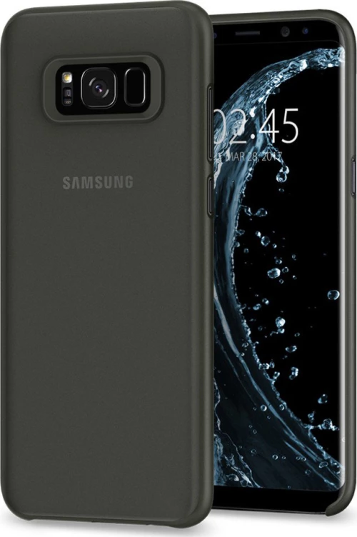 Spigen AirSkin Μαύρο (Galaxy S8+)