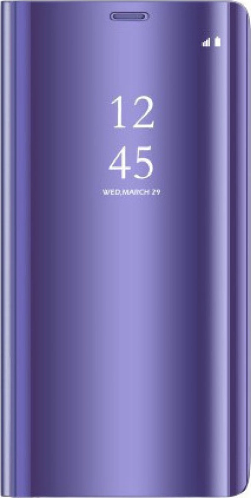 Clear View Book Μωβ (Galaxy M20)