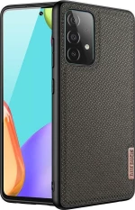 Dux Ducis Fino Back Cover Σιλικόνης / Υφασμάτινο Πράσινο (Galaxy A72)