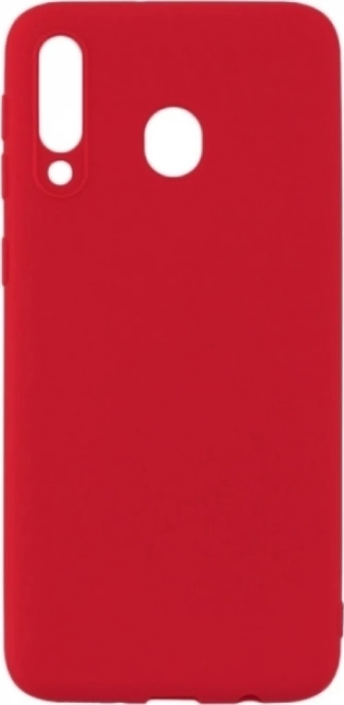 Forcell Soft Back Cover Κόκκινο (Galaxy A20e)