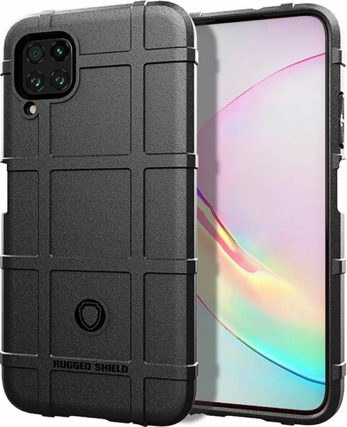 Armor Square Back Cover Μαύρο (Huawei P40 Lite)