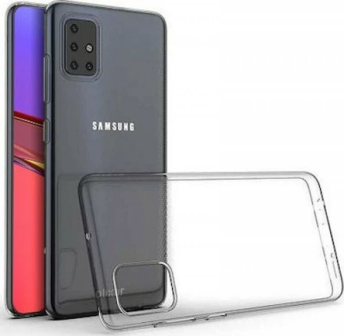 2mm Back Cover Σιλικόνης Διάφανο (Galaxy A51)