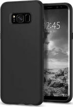 Back Cover Σιλικόνης Μαύρο (Galaxy S8)