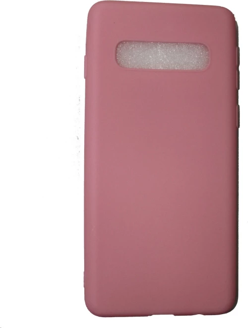Back Cover Σιλικόνης Matt Ροζ (Galaxy S10e)