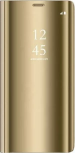 Clear View Book Χρυσό (Galaxy M21)