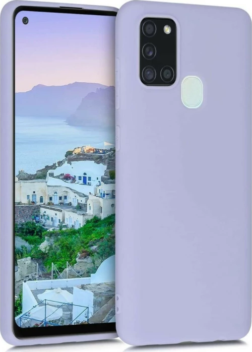 Θήκη Silky And Soft για Samsung A21s - Μώβ