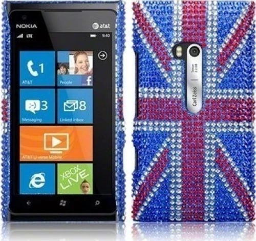 Terrapin Strass Plastic Blue (Nokia Lumia 900)