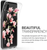 KWmobile Magnolias Back Cover Σιλικόνης Διάφανο (Huawei P Smart 2019 / Honor 10 Lite)