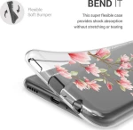 KWmobile Magnolias Back Cover Σιλικόνης Διάφανο (Huawei P Smart 2019 / Honor 10 Lite)