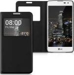 KWmobile Book Δερματίνης Μαύρο (LG K7)