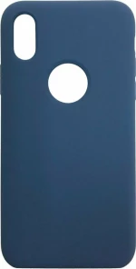Forcell Back Cover Σιλικόνης Μπλε (iPhone X / Xs)