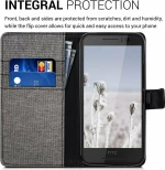 KWmobile Wallet Grey/Black (One S9)